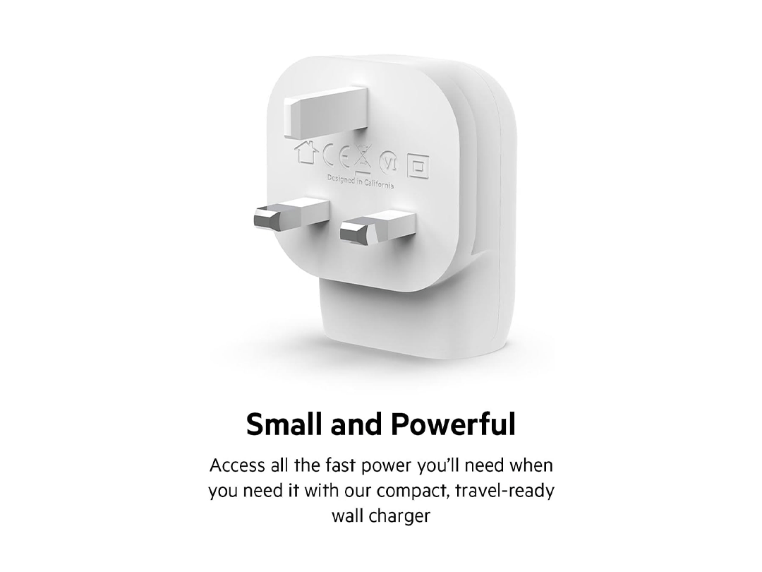 Belkin BoostCharge 30W USB-C PD Wall Charger in Qatar Belkin BoostCharge 30W USB-C PD Wall Charger in Qatar